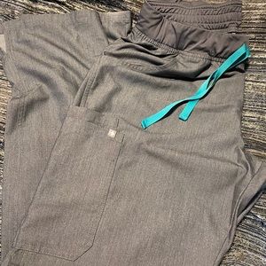 COPY - Gently used FIGs graphite Kade scrub pants